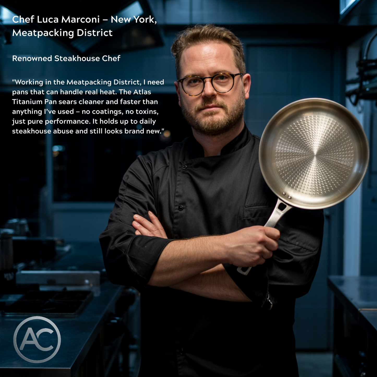 Atlas | Titanium High Pan