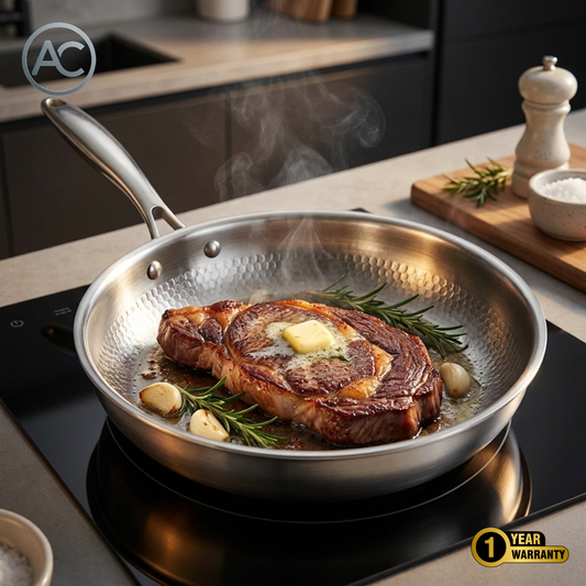 Atlas | Titanium Hammered Pan
