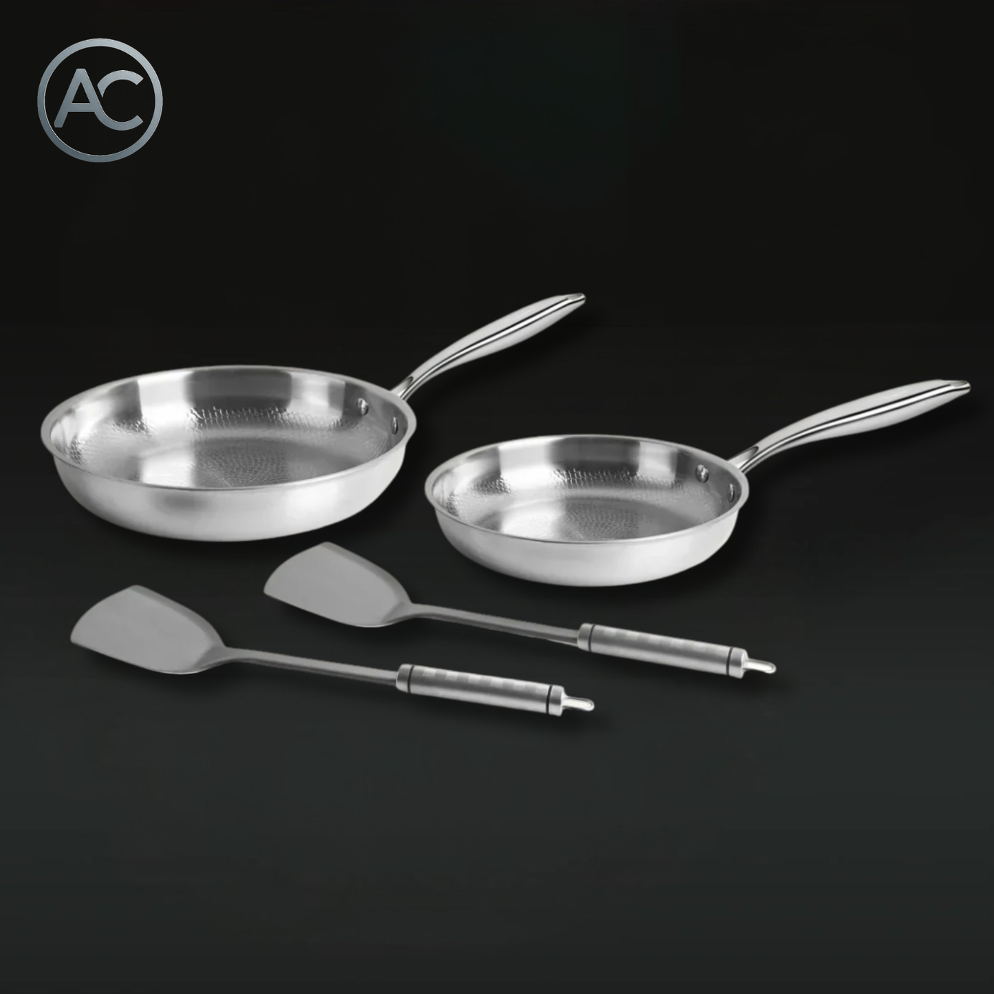 Atlas | Titanium Hammered Pan Pro Duo Set